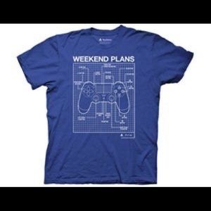 Play Station Weekend Plan Tee